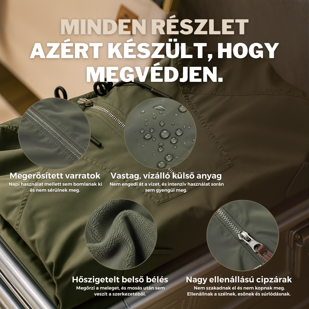 Esőkabát Cserhát™ | Ősz – Tél 2025
