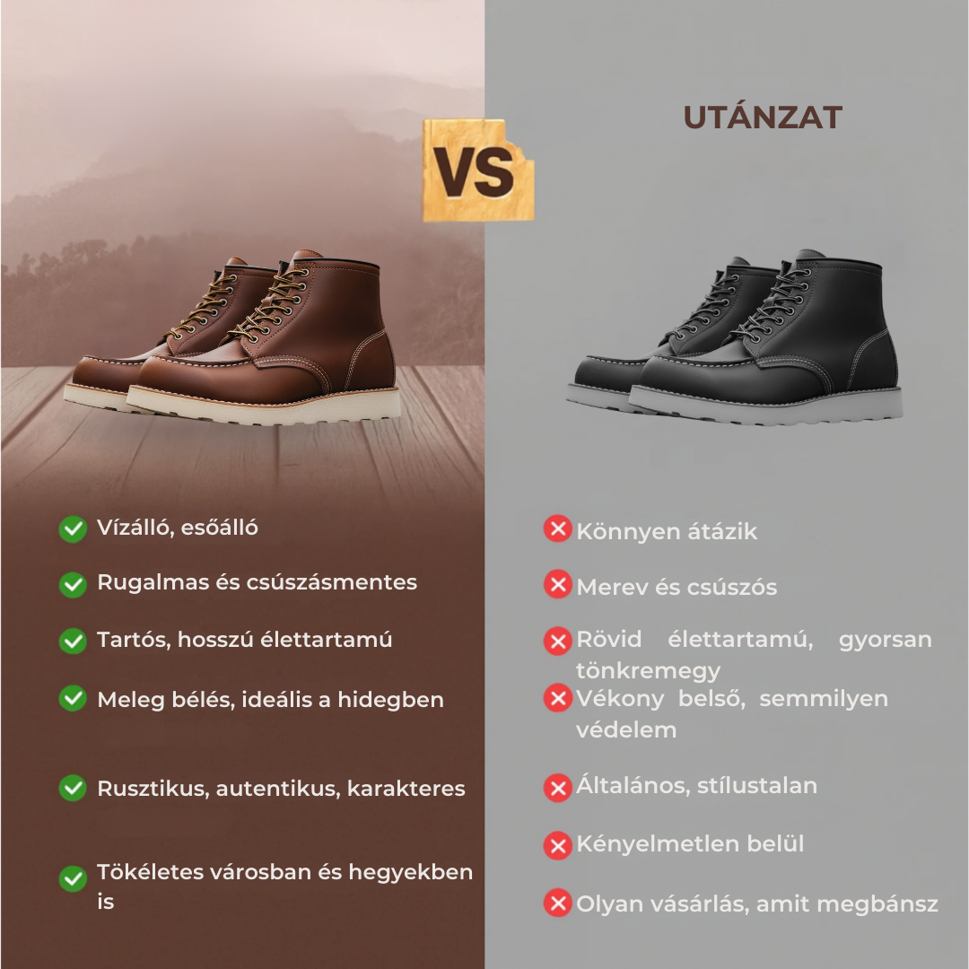Kézműves Cipő Visegrád™ | Ősz – Tél 2025