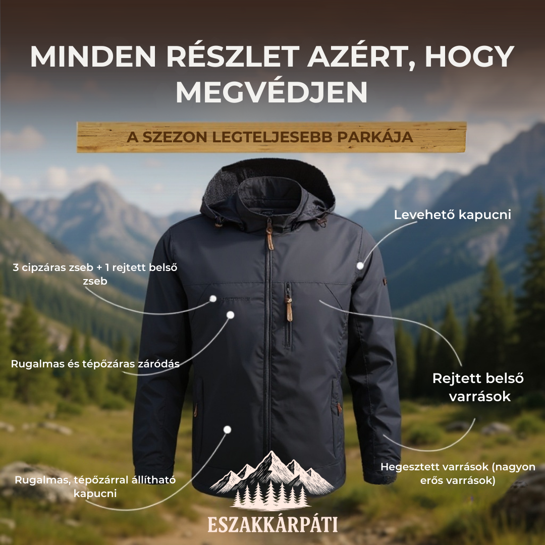 Esőkabát Mátra™ | Ősz – Tél 2025