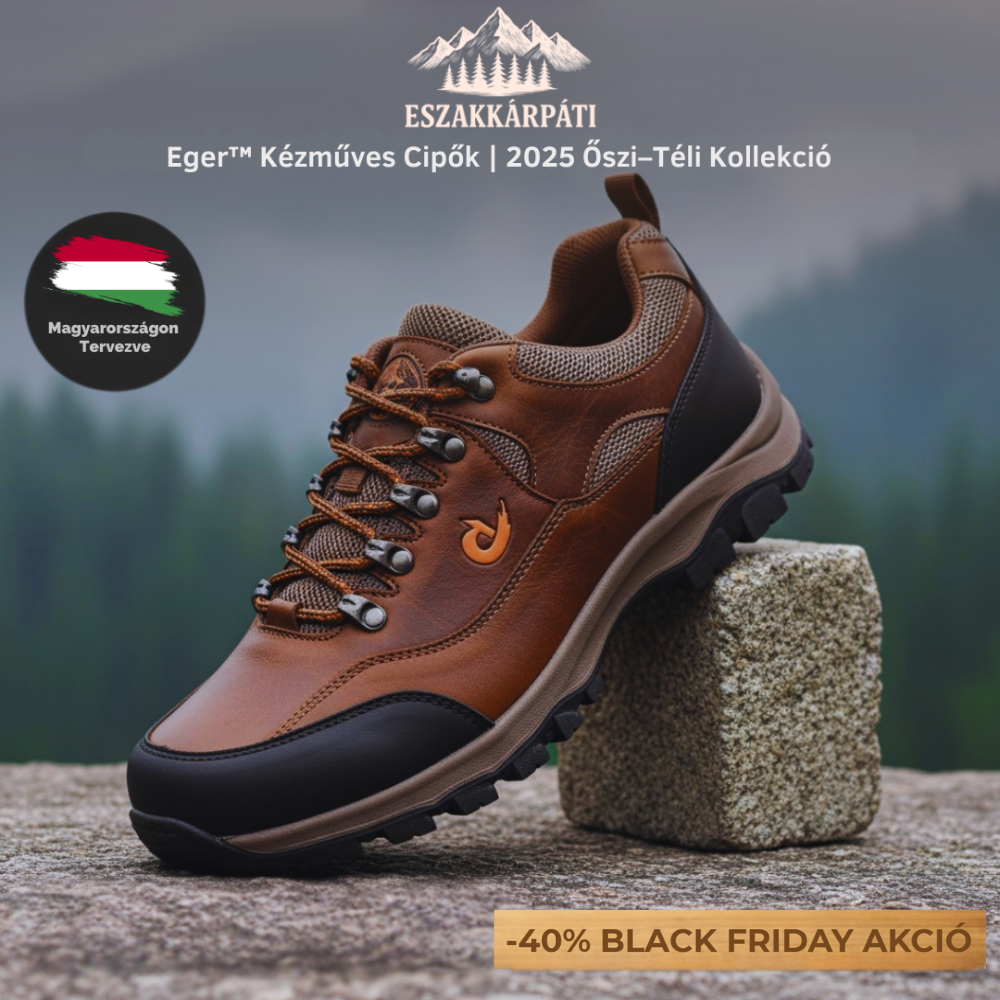 Eger™ Kézműves Cipők | 2025 Őszi–Téli Kollekció